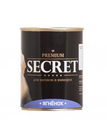 Консервы Secret Premium для щенков и юниоров Ягненок 