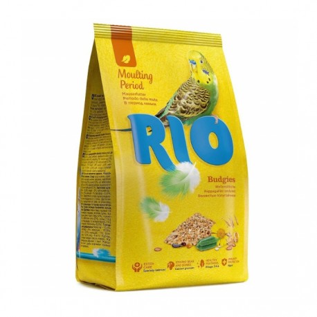 Корм RIO для волнистых попугайчиков в период линьки