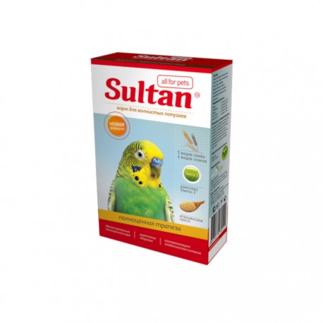 Корм Sultan Полноценная трапеза для волнистых попугаев 