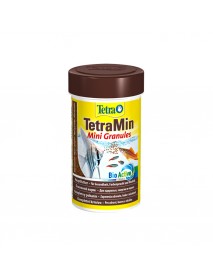 Полноценный корм TetraMin Mini Granules для декоративных рыб 