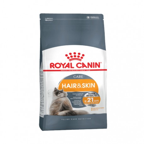 Сухой корм Royal Canin Hair&Skin Care для поддержания здоровья и шерсти кошек