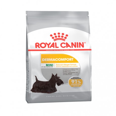 Сухой корм Royal Canin Mini Dermacomfort для собак мелких размеров