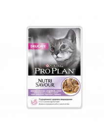 Влажный корм Pro Plan Nutrisavour Delicate для кошек с чувствительным пищеварением