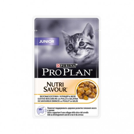 Влажный корм Pro Plan Nutrisavour Junior для котят